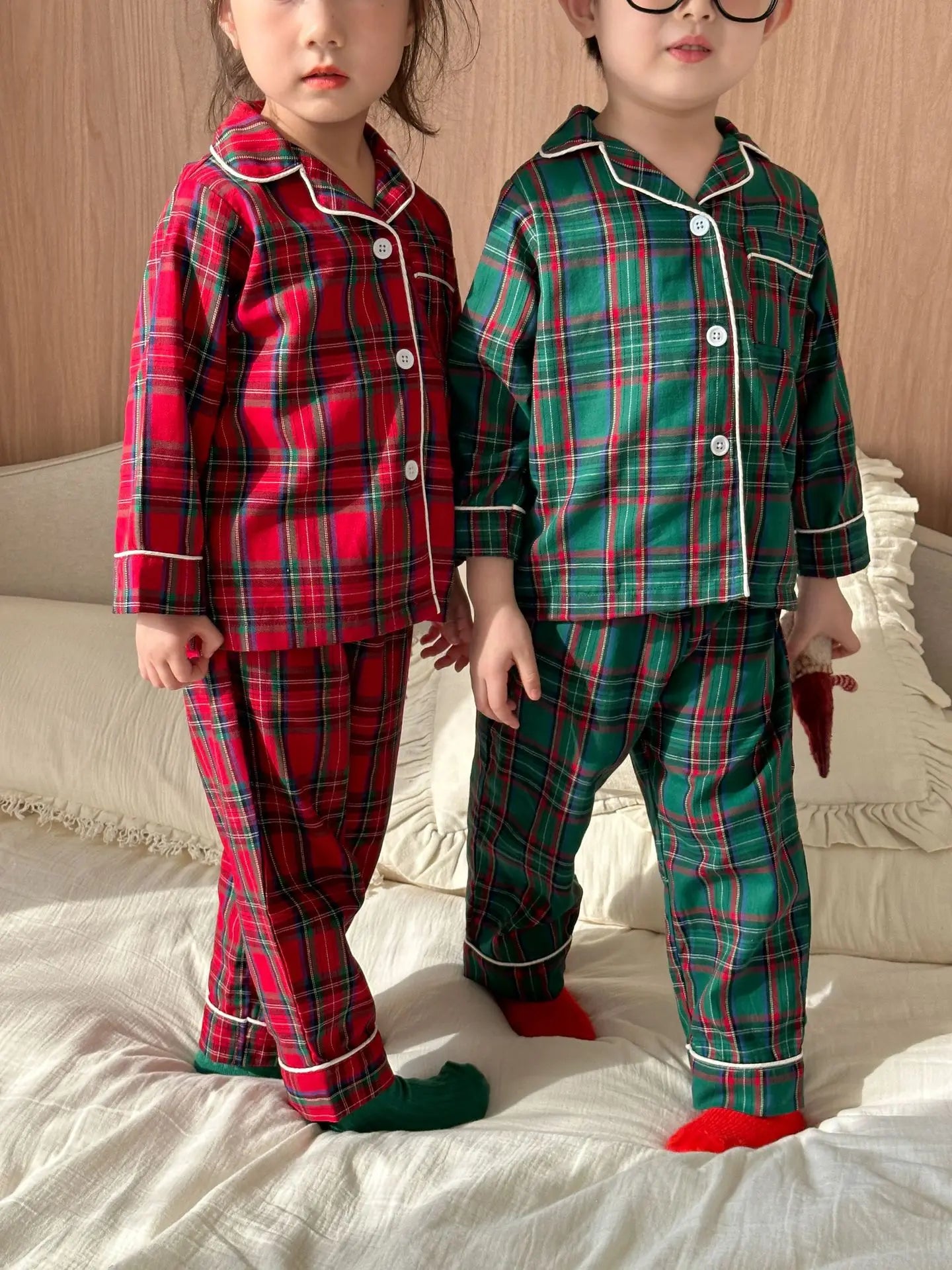 Children's Soft Cotton Pajama Sets