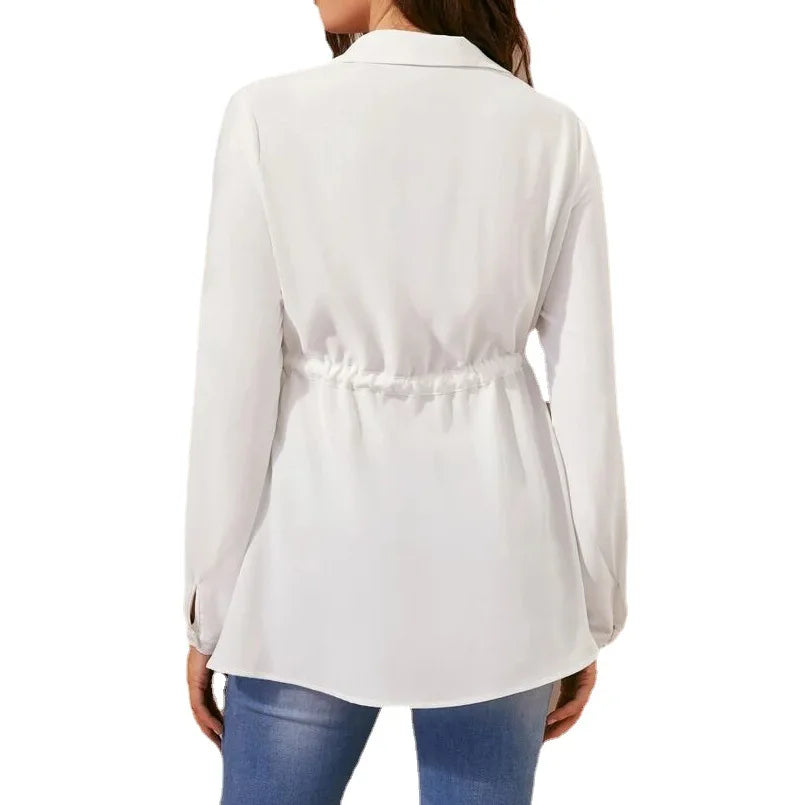 Chic & Comfortable Maternity Blouse – Style That Grows With You
