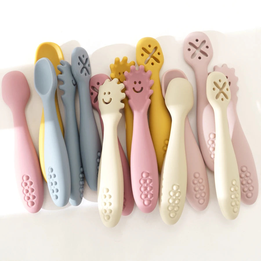 Baby weaning spoon