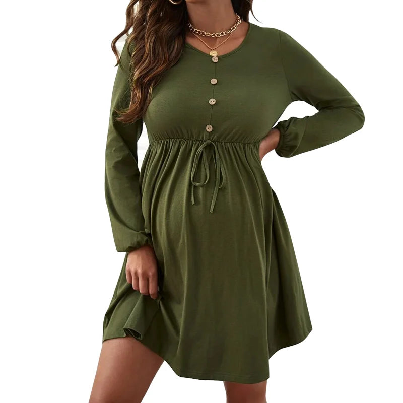 Maternity Dress  Soft & comfortable dress for pregnant moms and mothers to be, very cute and comfy for your beautiful baby bump