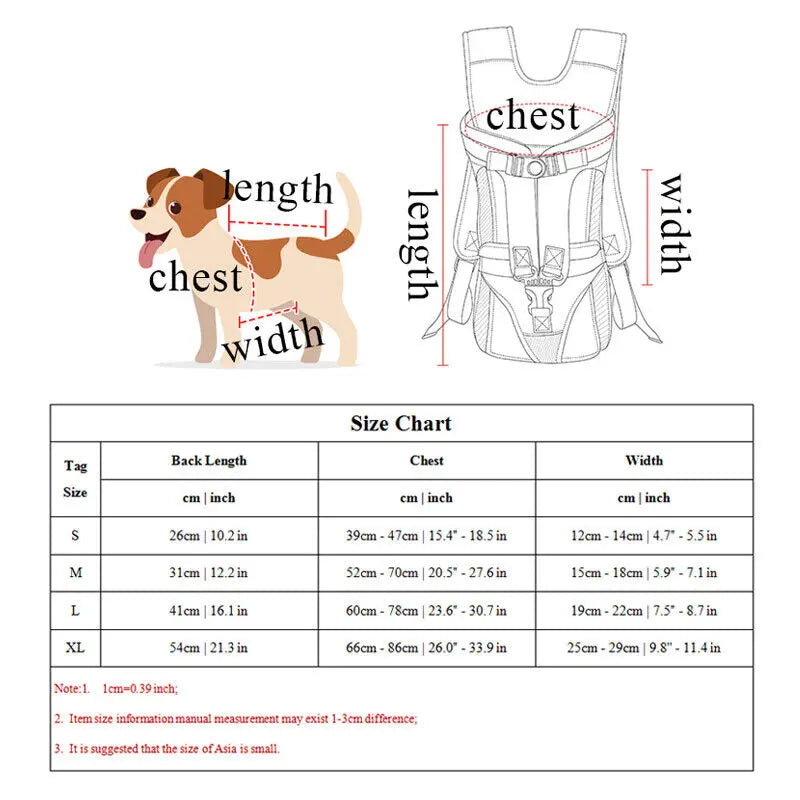 Pet Front Carrier Backpack