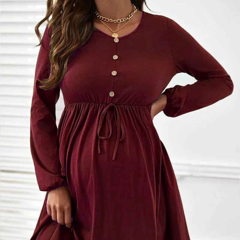 Maternity Dress  Soft & comfortable dress for pregnant moms and mothers to be, very cute and comfy for your beautiful baby bump