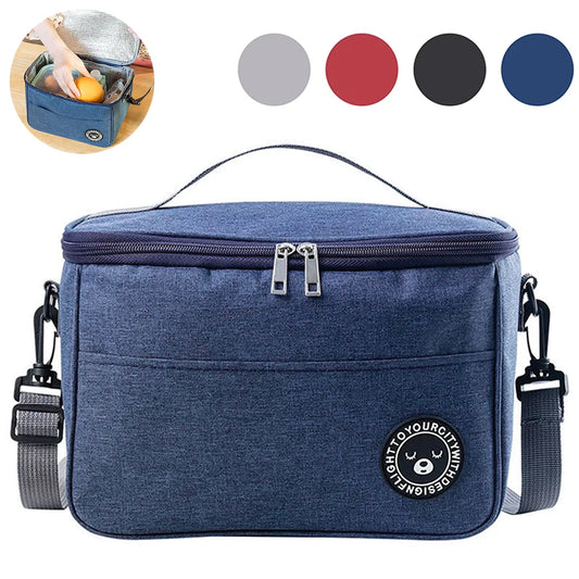 Lunch Box With Shoulder Held Bag