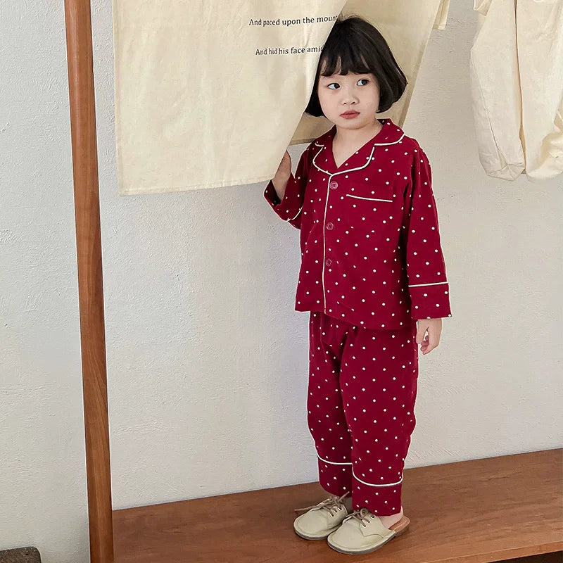 Children's Soft Cotton Pajama Sets