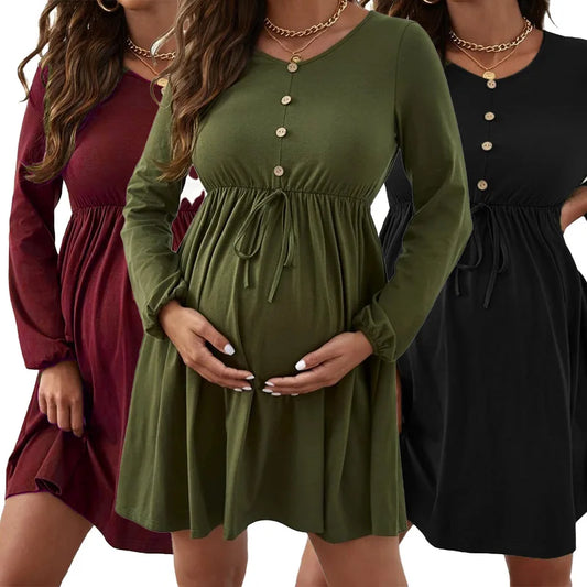 Maternity Dress  Soft & comfortable dress for pregnant moms and mothers to be, very cute and comfy for your beautiful baby bump
