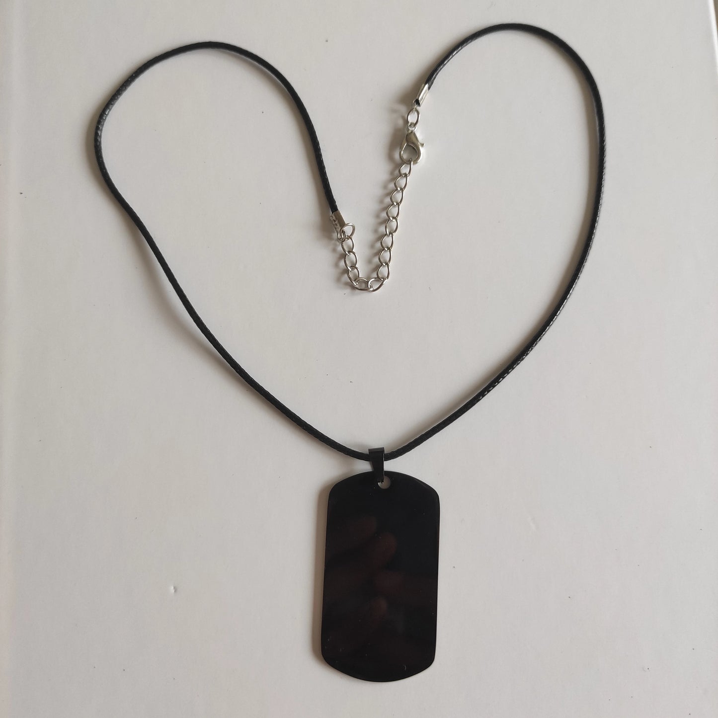 Custom Photo Engraved Necklace  Personalised Picture Pendant Keepsake