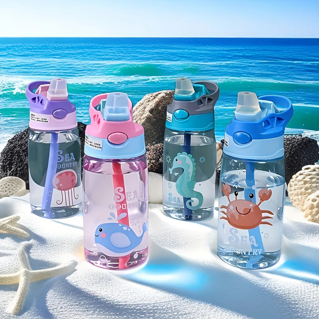 480ML Kids Water Sippy Cup