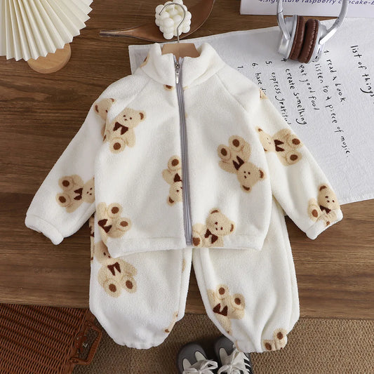 Panda Fleece Pyjama Set (Infant & Toddler)