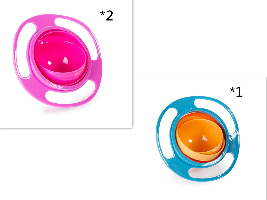 Rotate Universal Spill-proof Bowl Dishes
